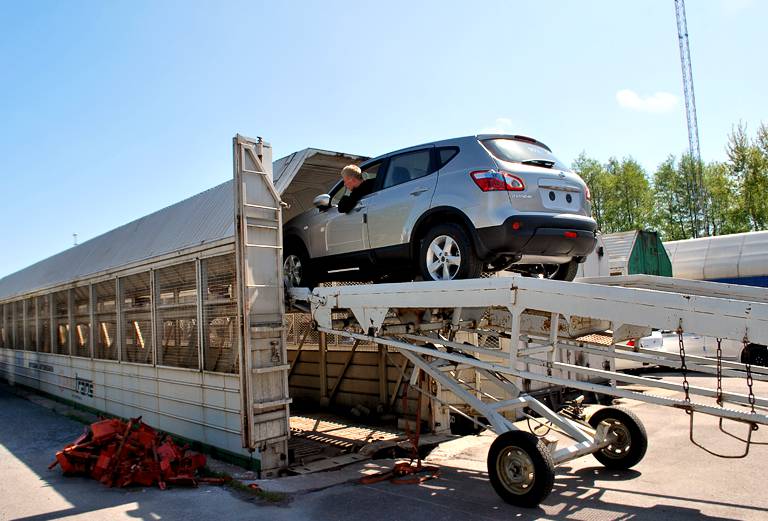 Перевозка жд контейнером автомобиля цена из Ставрополя в Нижневартовск